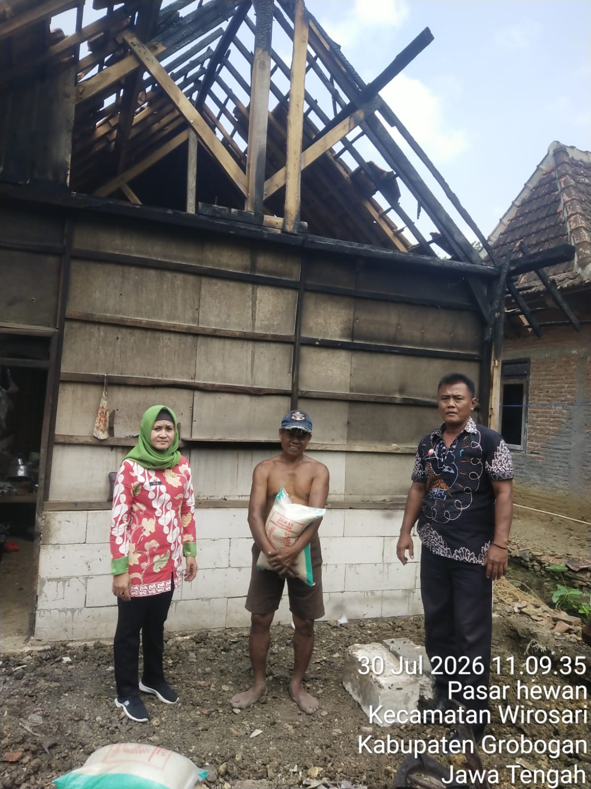 Update: Penyaluran Bantuan Pangan Kelurahan Kunden, Wirosari