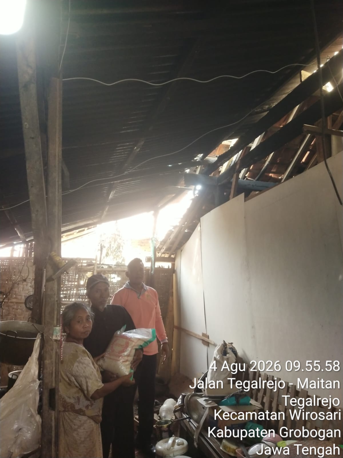 Update: Penyaluran Bantuan Pangan Desa Tegalrejo, Wirosari