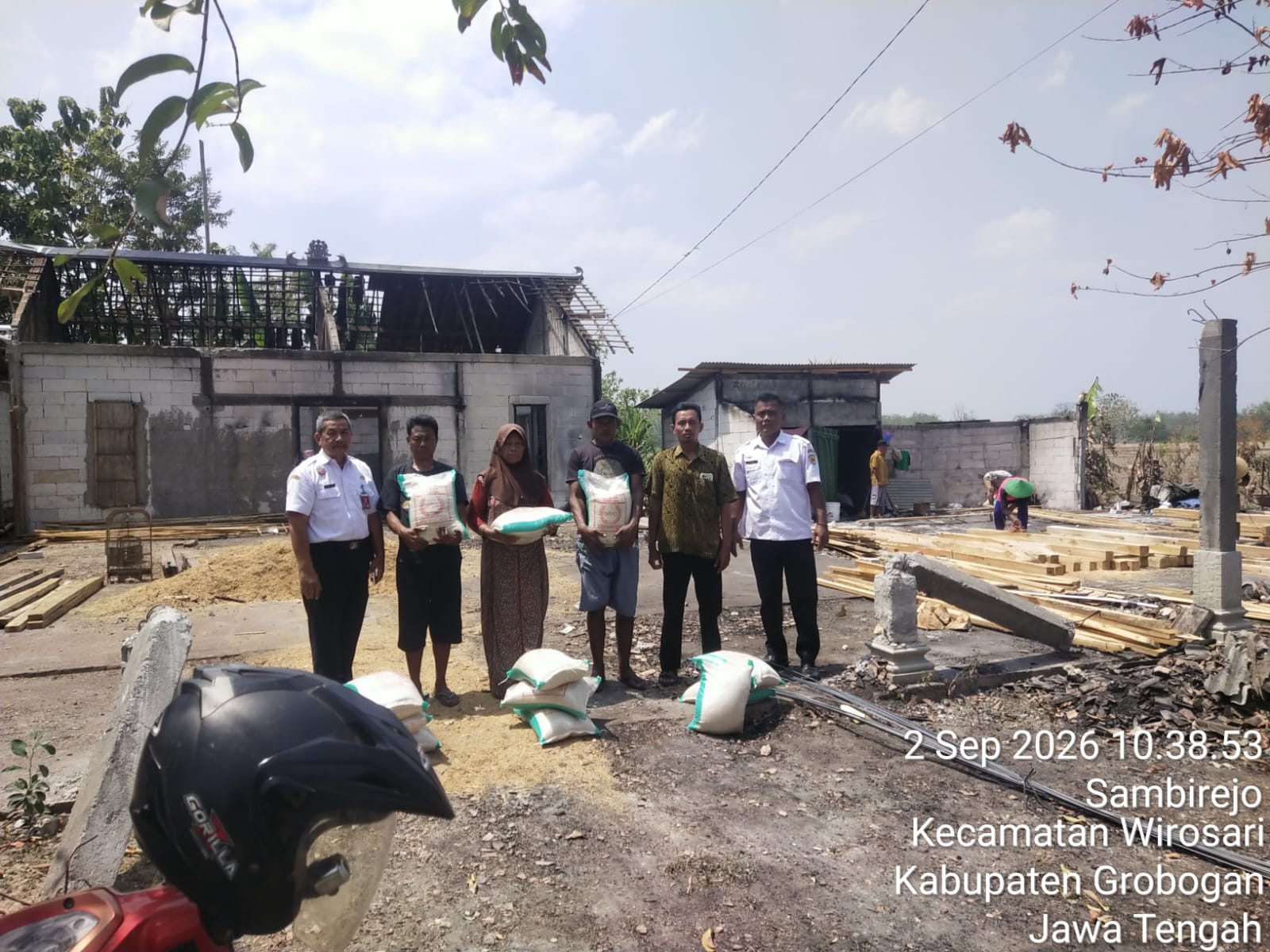 Update: Penyaluran Bantuan Pangan Desa Sambirejo, Wirosari