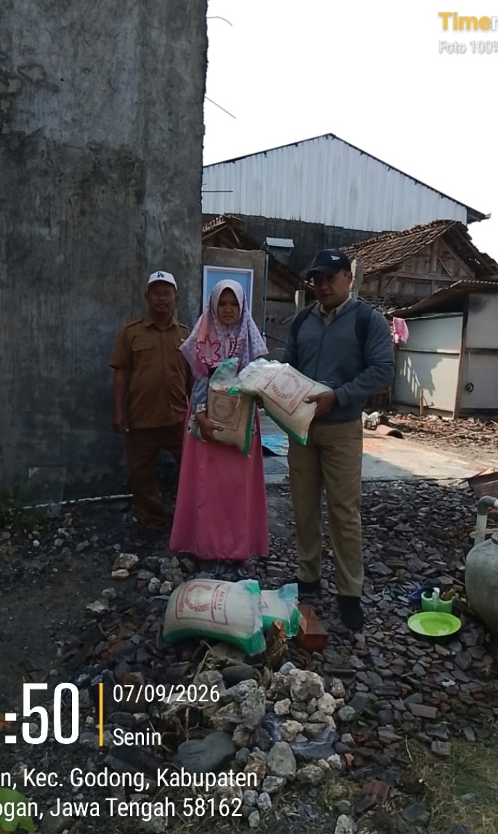 Update: Penyaluran Bantuan Pangan Desa Bringin, Godong