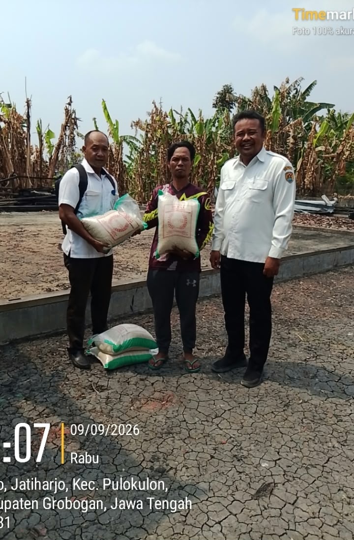 Update: Penyaluran Bantuan Pangan Desa Jatiharjo, Pulokulon